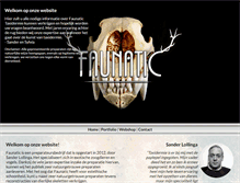 Tablet Screenshot of faunatic.com
